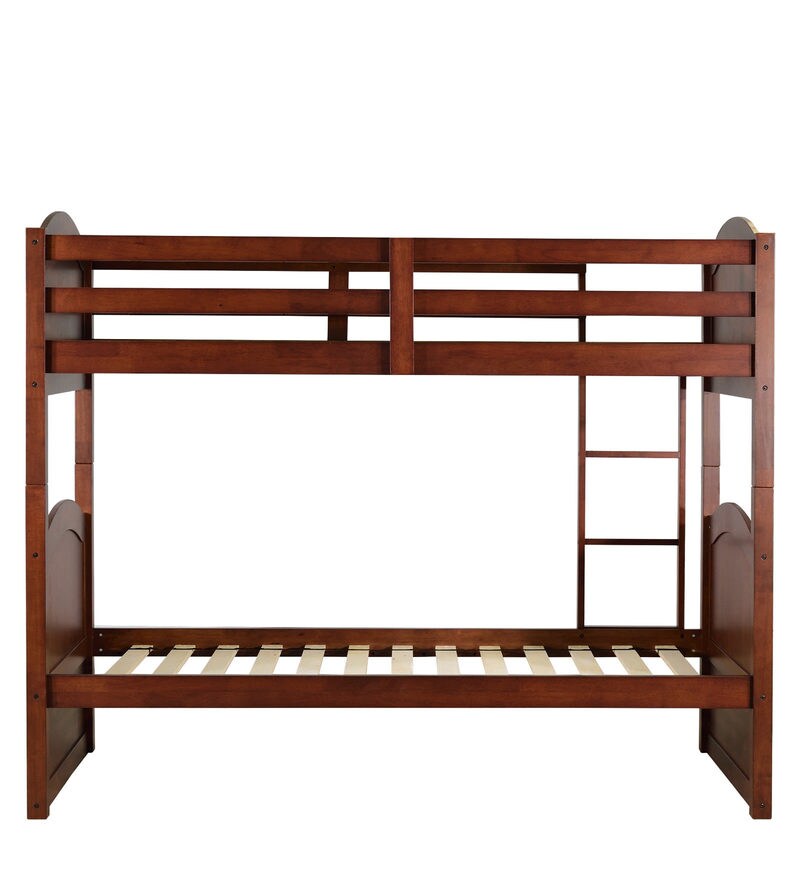 Buy Alexander Bunk Bed in Walnut Finish - CasaCraft By Pepperfry Online ...