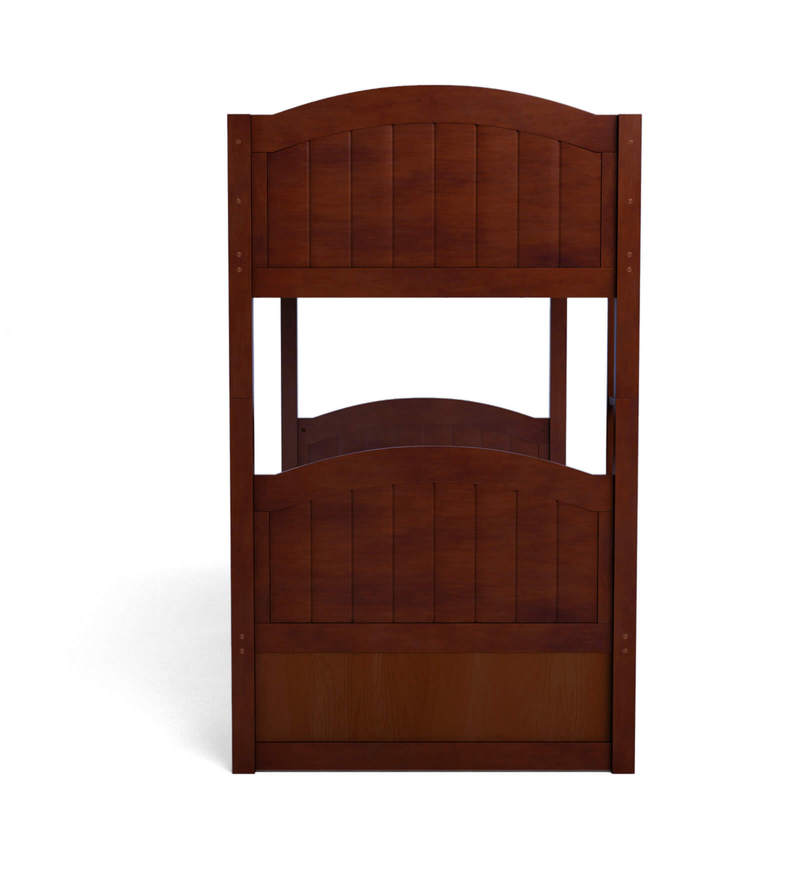 Buy Alexander Bunk Bed in Walnut Finish CasaCraft By Pepperfry Online
