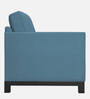 Aladin Fabric 1 Seater Sofa In Light Blue Colour