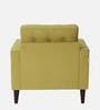 Alaine Fabric 1 Seater Sofa In Olive Green Colour