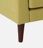 Alaine Fabric 1 Seater Sofa In Olive Green Colour