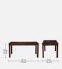 Alamo Sheesham Wood 6 Seater Dining Set In Scratch Resistant Provincial Teak Finish