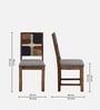 Alamo Sheesham Wood 6 Seater Dining Set In Scratch Resistant Provincial Teak Finish