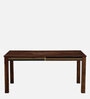 Alamo Sheesham Wood 6 Seater Dining Set In Scratch Resistant Provincial Teak Finish