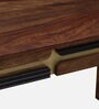 Alamo Sheesham Wood 6 Seater Dining Set In Scratch Resistant Provincial Teak Finish