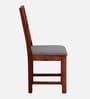 Alamo Sheesham Wood Dining Chair In Scratch Resistant Honey Oak Finish (Set Of 2)