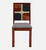 Alamo Sheesham Wood Dining Chair In Scratch Resistant Honey Oak Finish (Set Of 2)