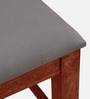 Alamo Sheesham Wood Dining Chair In Scratch Resistant Honey Oak Finish (Set Of 2)