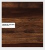 Alamo Sheesham Wood Writing Table In Scratch Resistant Provincial Teak Finish