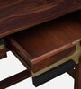 Alamo Sheesham Wood Writing Table In Scratch Resistant Provincial Teak Finish