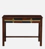 Alamo Sheesham Wood Writing Table In Scratch Resistant Provincial Teak Finish