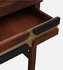 Alamo Sheesham Wood Writing Table In Scratch Resistant Provincial Teak Finish