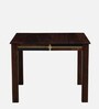 Alamo Sheesham Wood 4 Seater Dining Set In Scratch Resistant Provincial Teak Finish