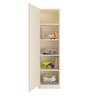 Alana Kids 1 Door Wardrobe in Light Pink Woodgrain Finish