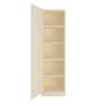 Alana Kids 1 Door Wardrobe in Light Pink Woodgrain Finish