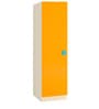 Alana Kids 1 Door Wardrobe in Light Yellow Woodgrain Finish