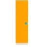 Alana Kids 1 Door Wardrobe in Light Yellow Woodgrain Finish