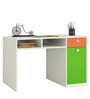 Alana Kid'S Kids Study Table in Orange & Green Colour