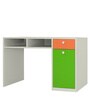 Alana Kid'S Kids Study Table in Orange & Green Colour