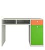 Alana Kid'S Kids Study Table in Orange & Green Colour