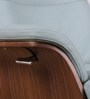 Aland Leather Wing Recliner With Adjustable Headrest And Swivel Function