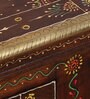 Alankaar Hand-Painted Solid Wood Cabinet In Multi-Colour