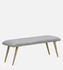 Alanso Metal Bench In Golden Colour