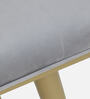 Alanso Metal Bench In Golden Colour