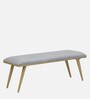 Alanso Metal Bench In Golden Colour