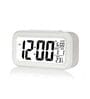 Alarm Clock, Digital Clock, Table Clock for Students, Watch Timer for Study, Home, Bedroom, Kitchen-white