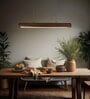 Alba 36 Brown Wooden LED Hanging Lamp