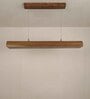 Alba 48 Brown Wooden LED Hanging Lamp