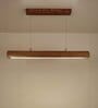 Alba 48 Brown Wooden LED Hanging Lamp