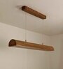 Alba 48 Brown Wooden LED Hanging Lamp
