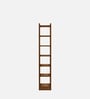 Alba 7 Shelves Book Shelf In Rolex Brown Finish