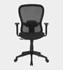Alba Breathable Mesh Ergonomic Chair in Black Colour