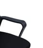 Alba Breathable Mesh Medium Back Ergonomic Chair In Black Colour