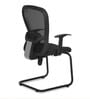 Alba Cantilever Chair in Black Colour