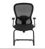 Alba Cantilever Chair in Black Colour