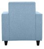 Alba 1 Seater Sofa in Ice Blue Colour