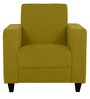 Alba 1 Seater Sofa in Olive Green Colour
