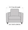 Alba 1 Seater Sofa in Olive Green Colour