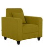 Alba 1 Seater Sofa in Olive Green Colour