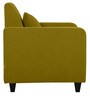 Alba 1 Seater Sofa in Olive Green Colour