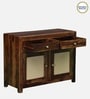 Albans Sheesham Wood 2 Door Sideboard in Provincial Teak Finish
