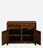 Albans Sheesham Wood 2 Door Sideboard in Provincial Teak Finish