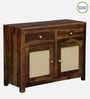 Albans Sheesham Wood 2 Door Sideboard in Provincial Teak Finish