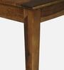 Albans Sheesham Wood 6 Seater Dining Set With Bench In Provincial Teak Finish