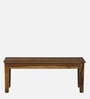Albans Sheesham Wood 6 Seater Dining Set With Bench In Provincial Teak Finish