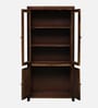 Albans Sheesham Wood Book Case in Provincial Teak Finish
